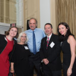 Bethany Lilly, Debbie Plotnick, Board Member Harvey Rosenthal, Paolo del Vecchio, and Kelly Davis